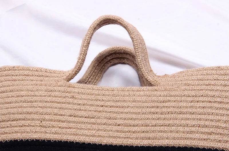 Bolso mimbre doble color - Kamivashop