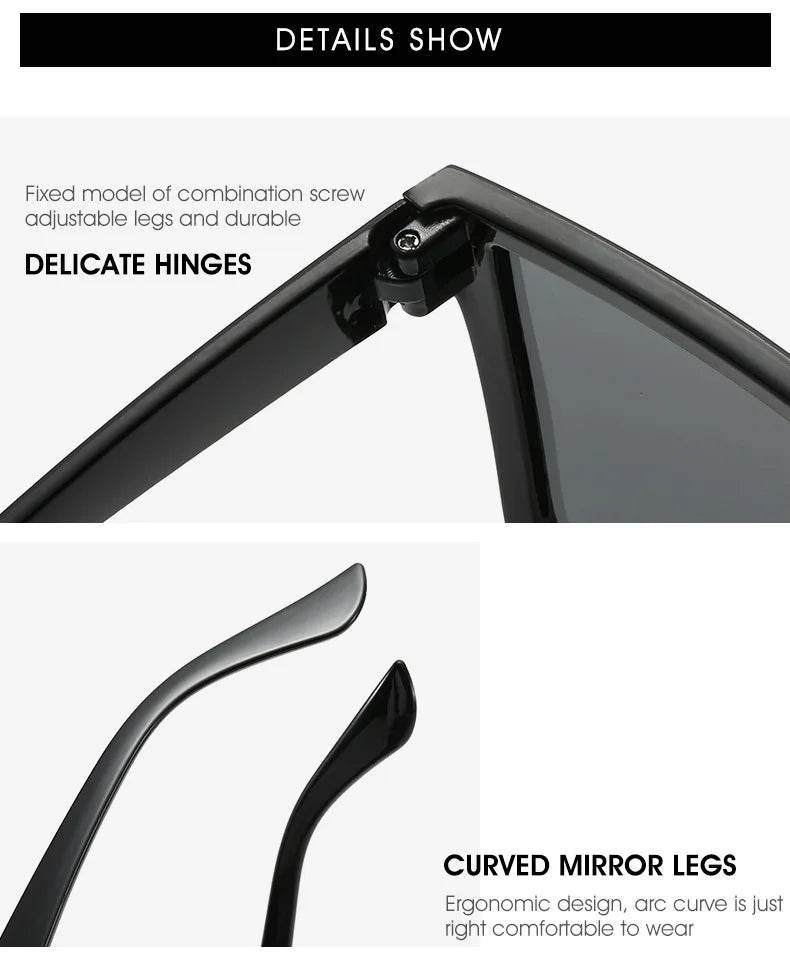Gafas de sol planas - Kamivashop