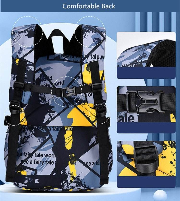 Mochila estudiantes primaria - Kamivashop