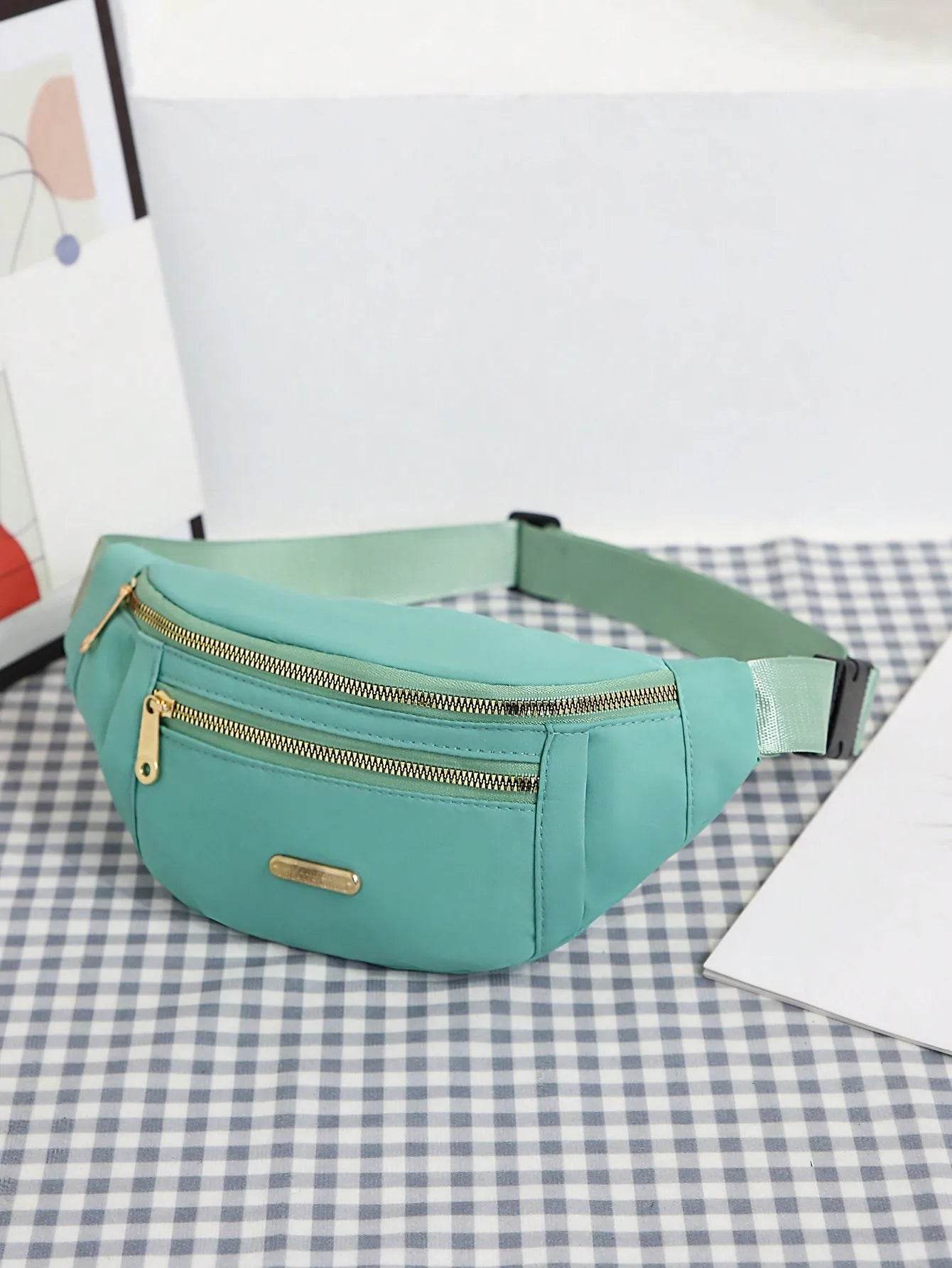 Bolso bandolera cruzada color solido - Kamivashop