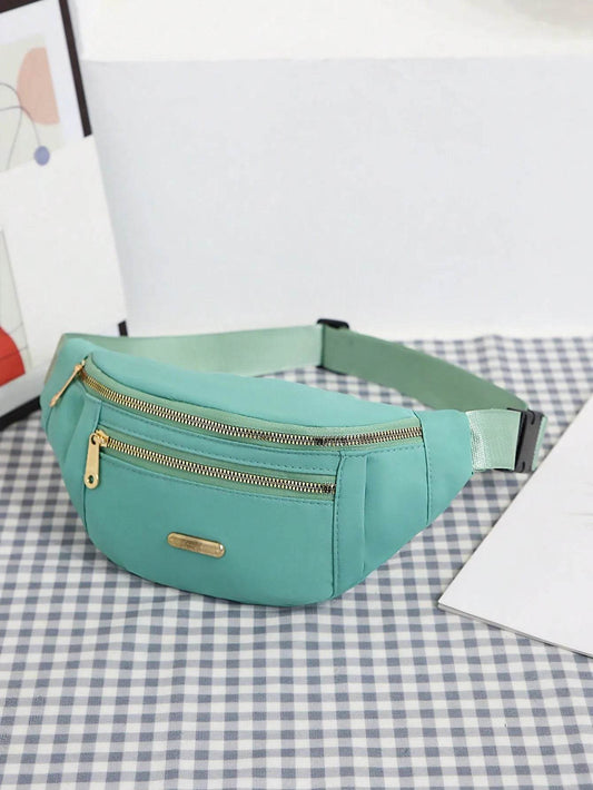 Bolso bandolera cruzada color solido - Kamivashop