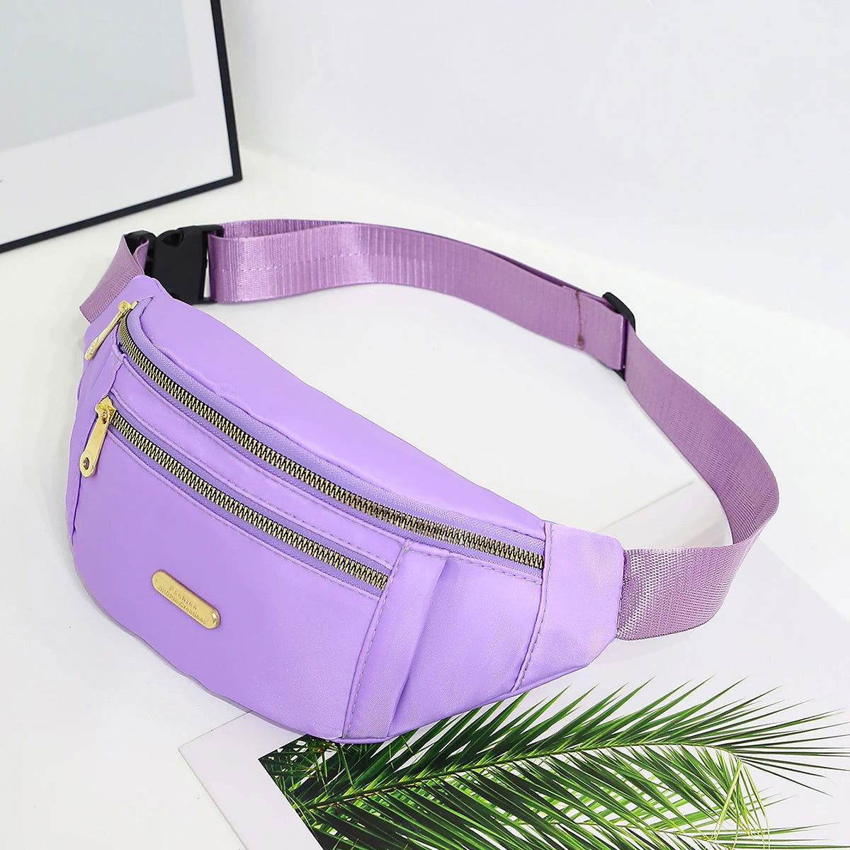 Bolso bandolera cruzada color solido - Kamivashop