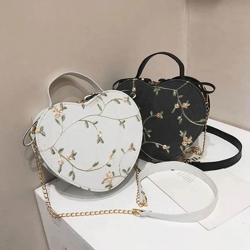 Bolso cruzado de corazón - Kamivashop
