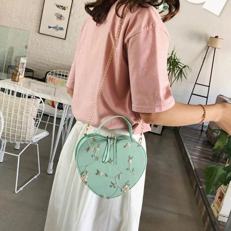 Bolso cruzado de corazón - Kamivashop