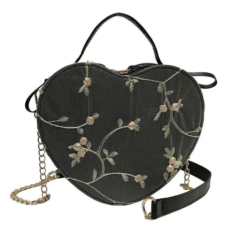 Bolso cruzado de corazón - Kamivashop