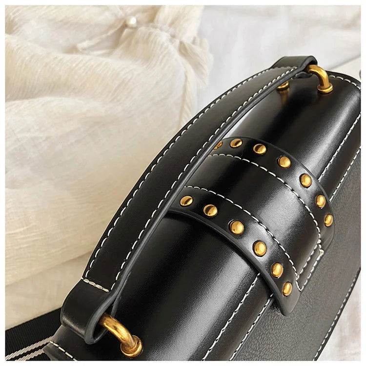 Bolso cuadrado con cabeza de león - Kamivashop