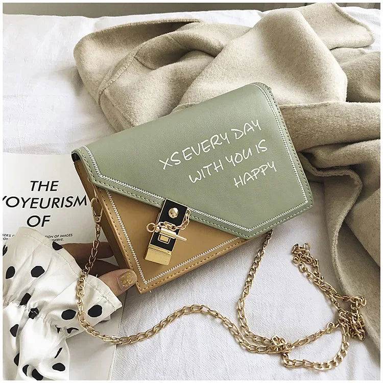 Bolso cuadrado con correa ancha - Kamivashop