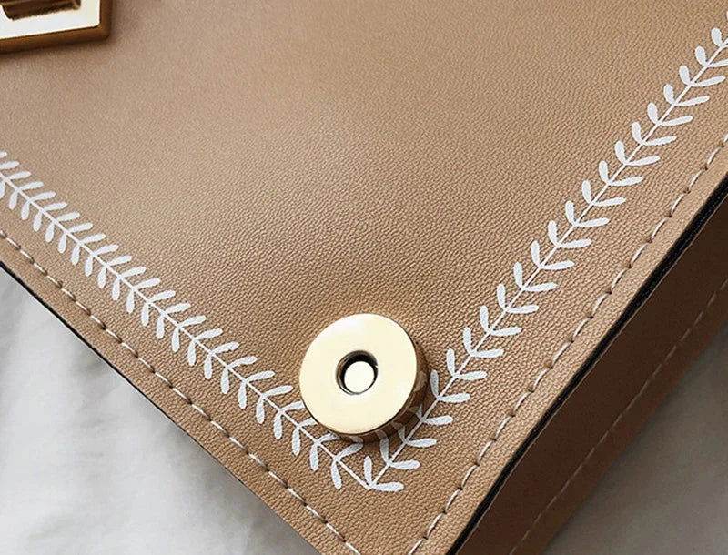 Bolso cuadrado con correa ancha - Kamivashop