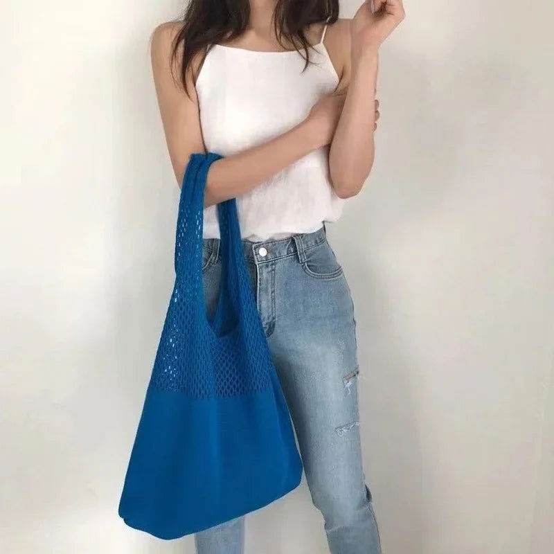 Bolso de tejido huecos - Kamivashop