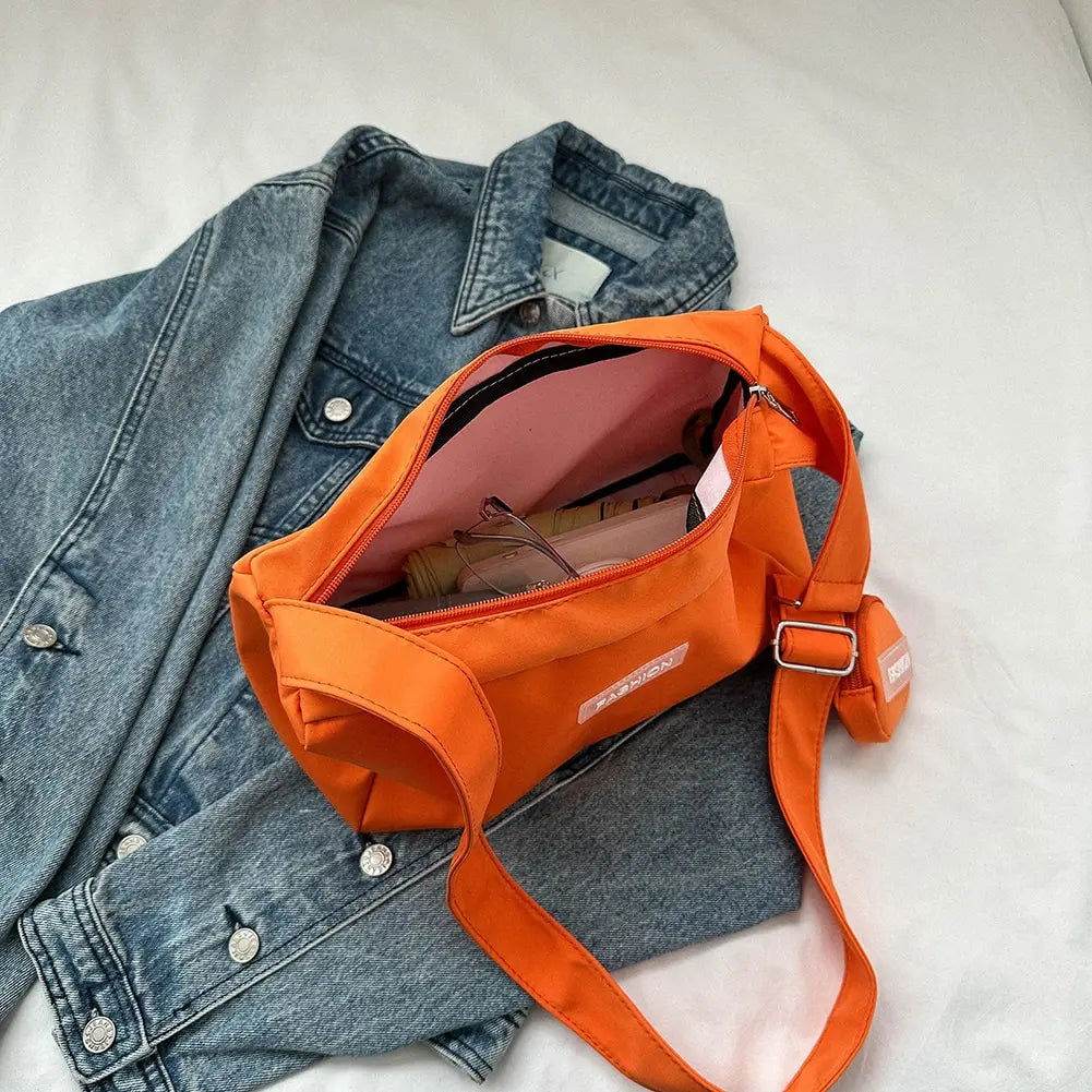 Bolso informal con cremallera - Kamivashop