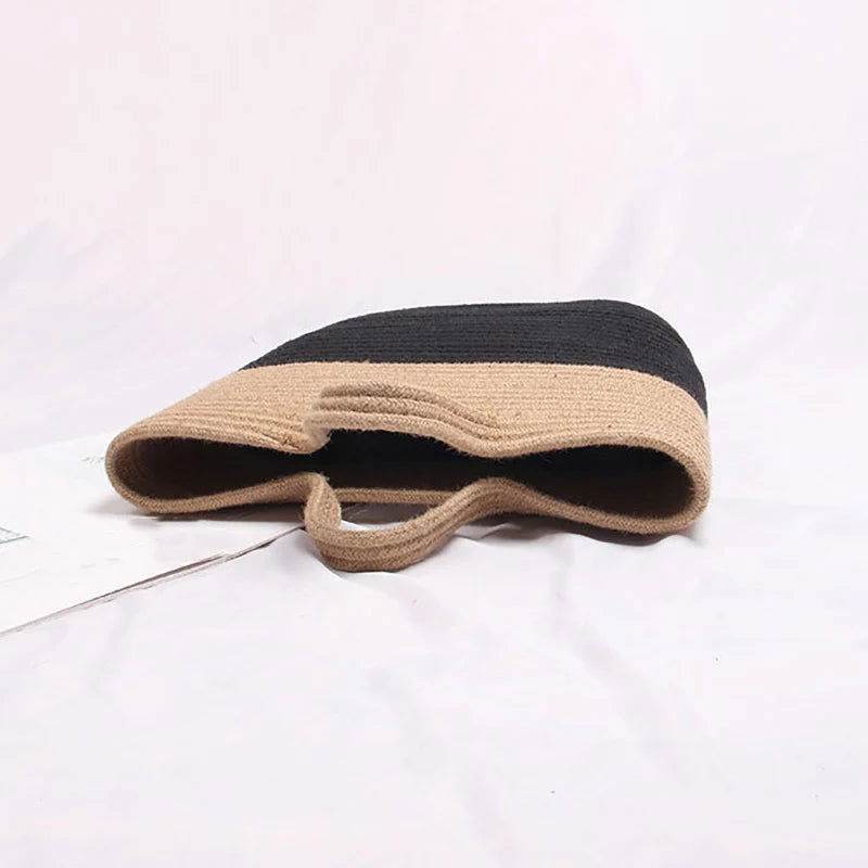 Bolso mimbre doble color - Kamivashop