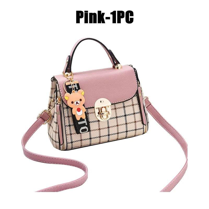 Bolso patrón a cuadros - Kamivashop