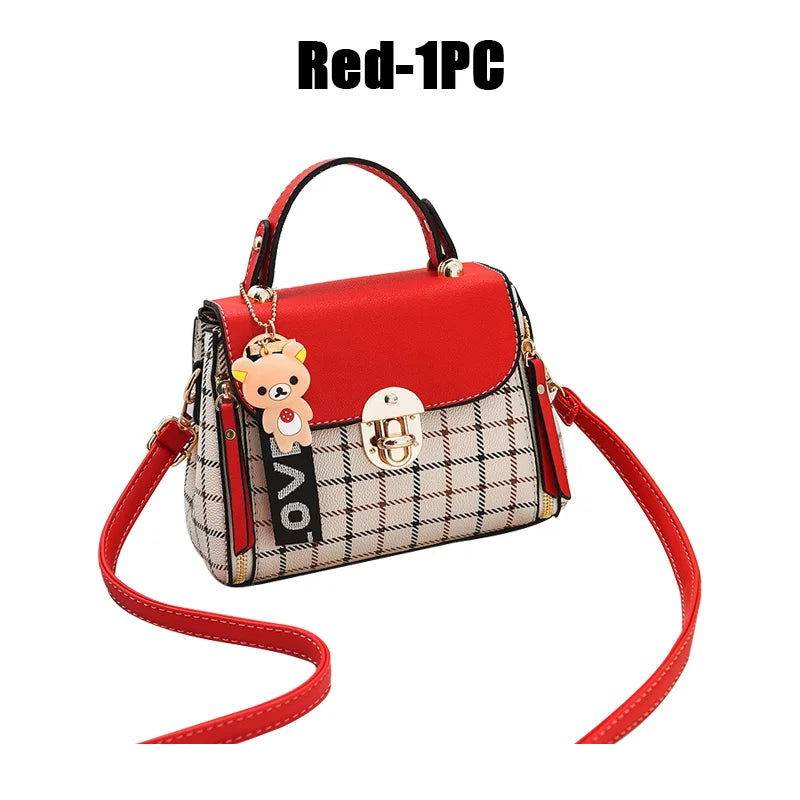 Bolso patrón a cuadros - Kamivashop