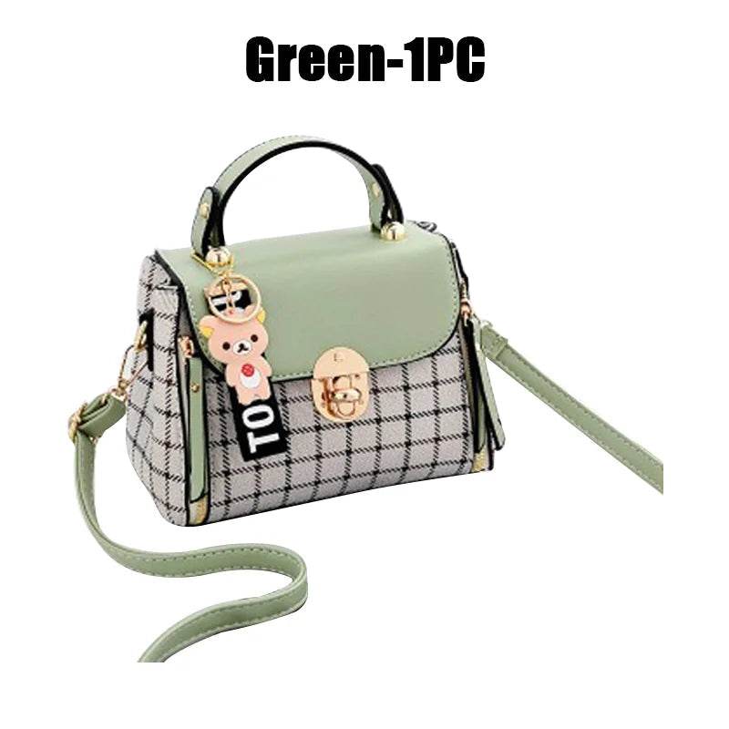 Bolso patrón a cuadros - Kamivashop