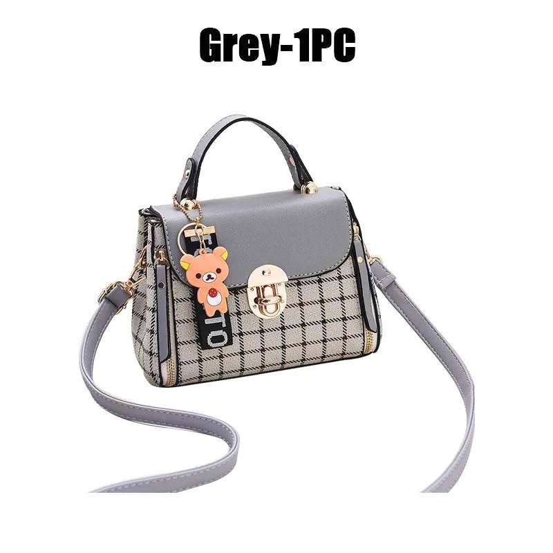 Bolso patrón a cuadros - Kamivashop