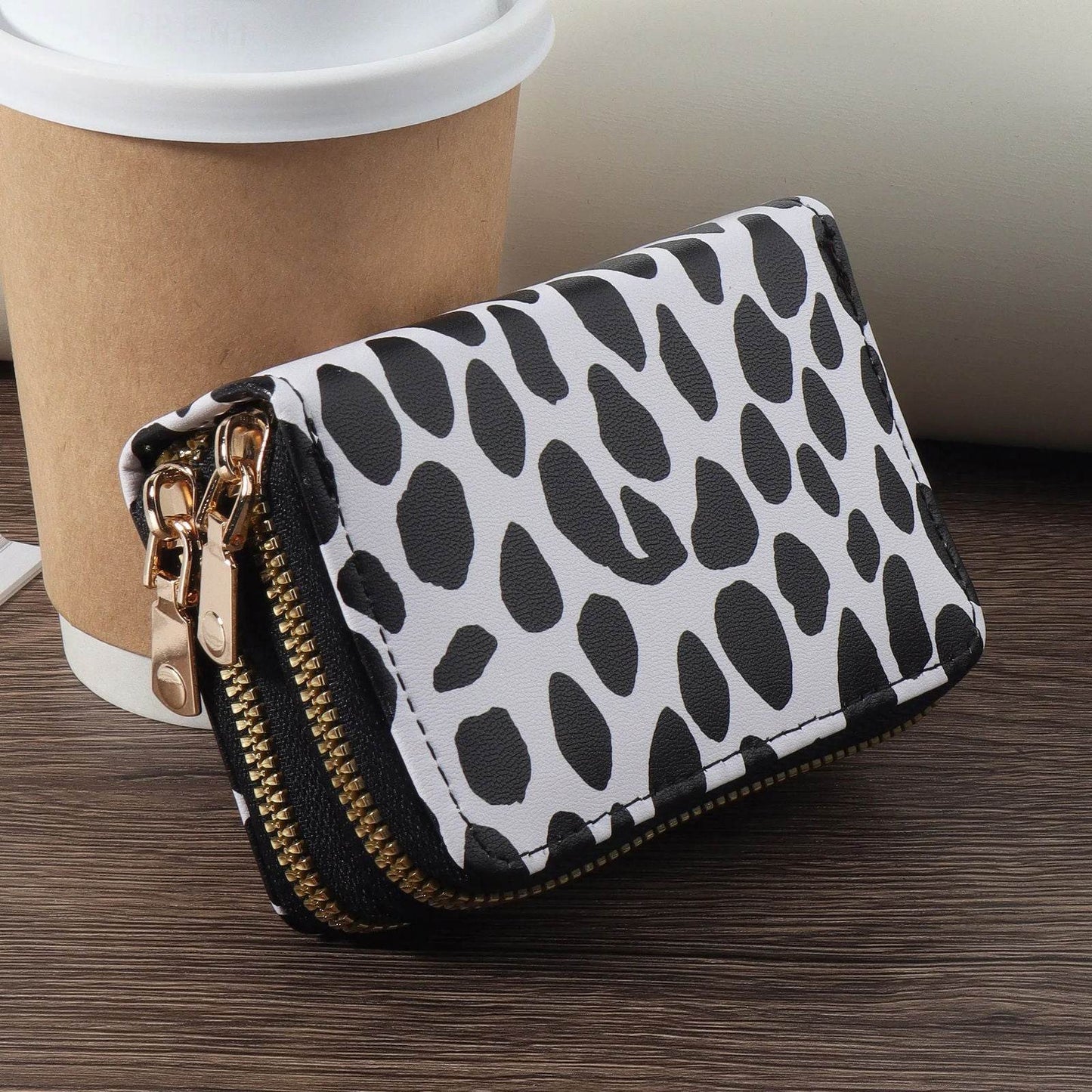 Cartera con estampado de vaca - Kamivashop