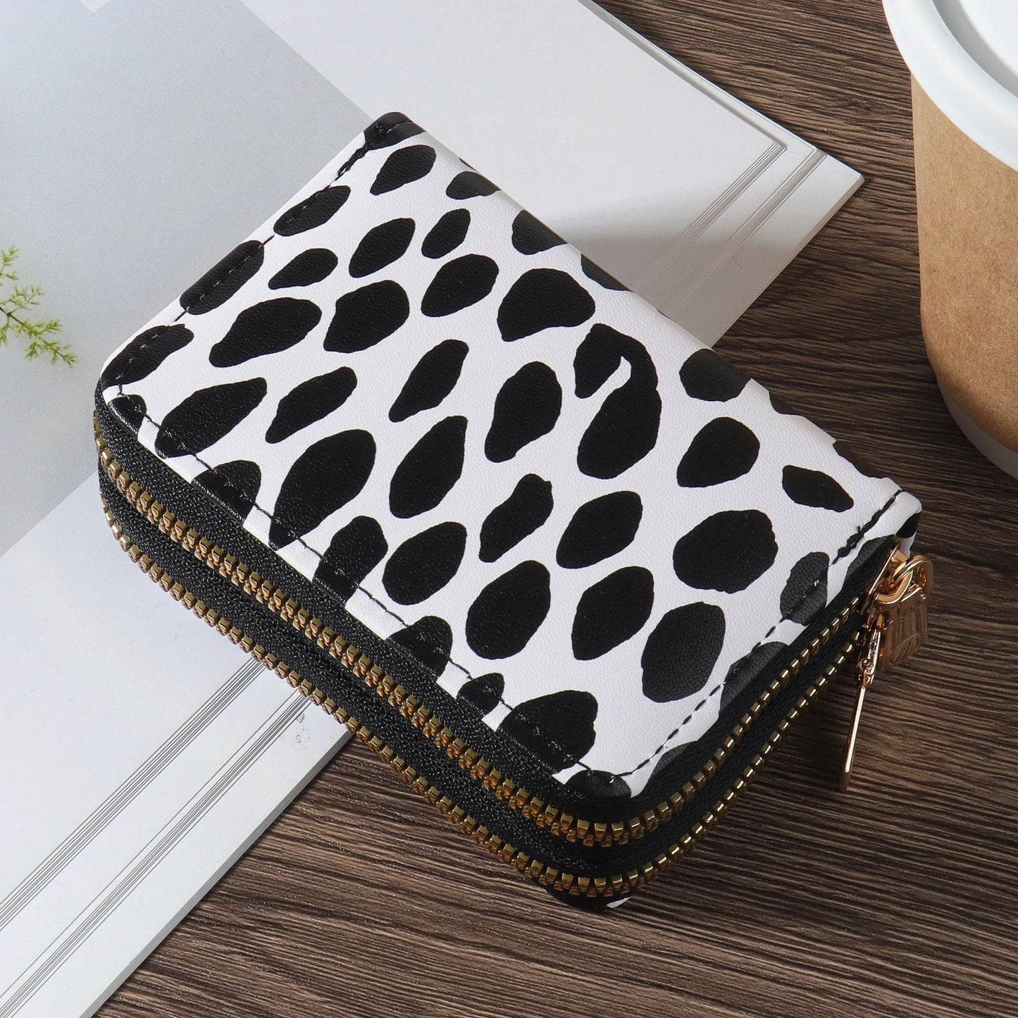 Cartera con estampado de vaca - Kamivashop