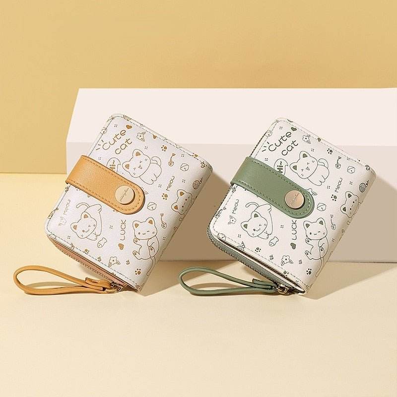 Cartera diseño gato - Kamivashop