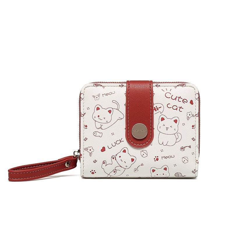 Cartera diseño gato - Kamivashop