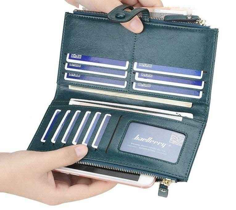 Cartera larga color solido - Kamivashop