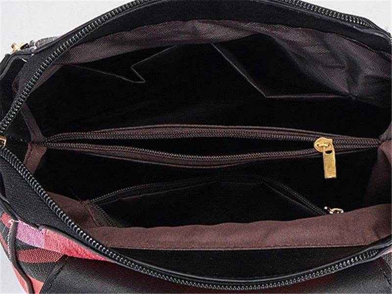 Conjunto a cuadros de 4 piezas - Kamivashop