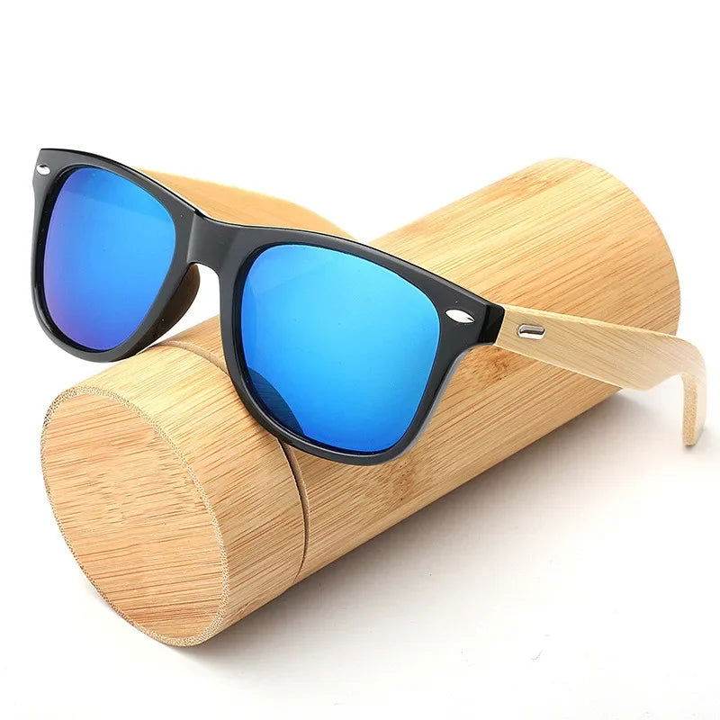 Gafas clásicas de  bambú - Kamivashop