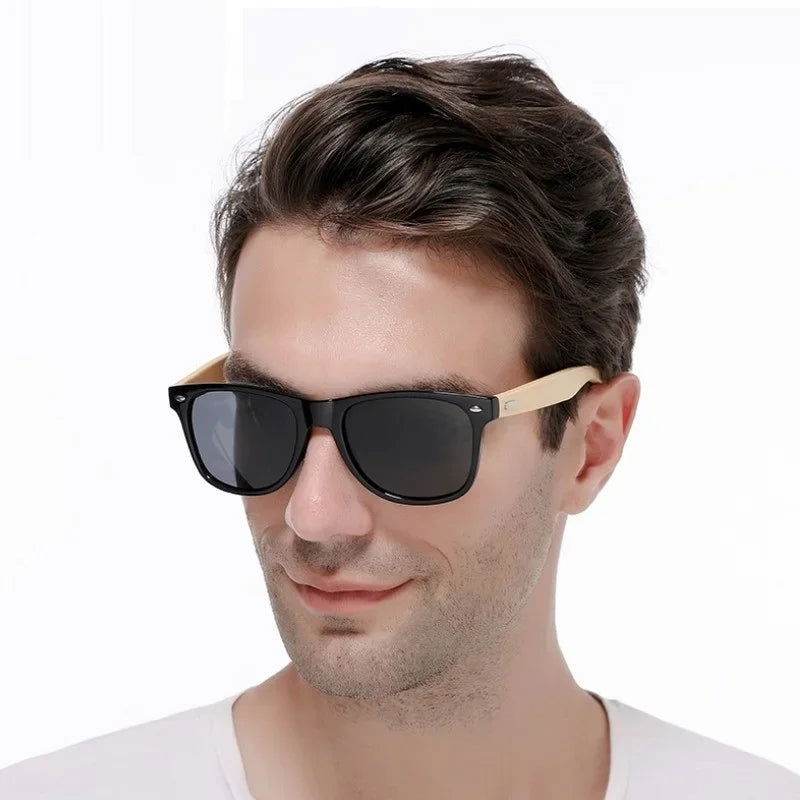 Gafas clásicas de  bambú - Kamivashop