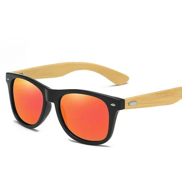Gafas clásicas de  bambú - Kamivashop