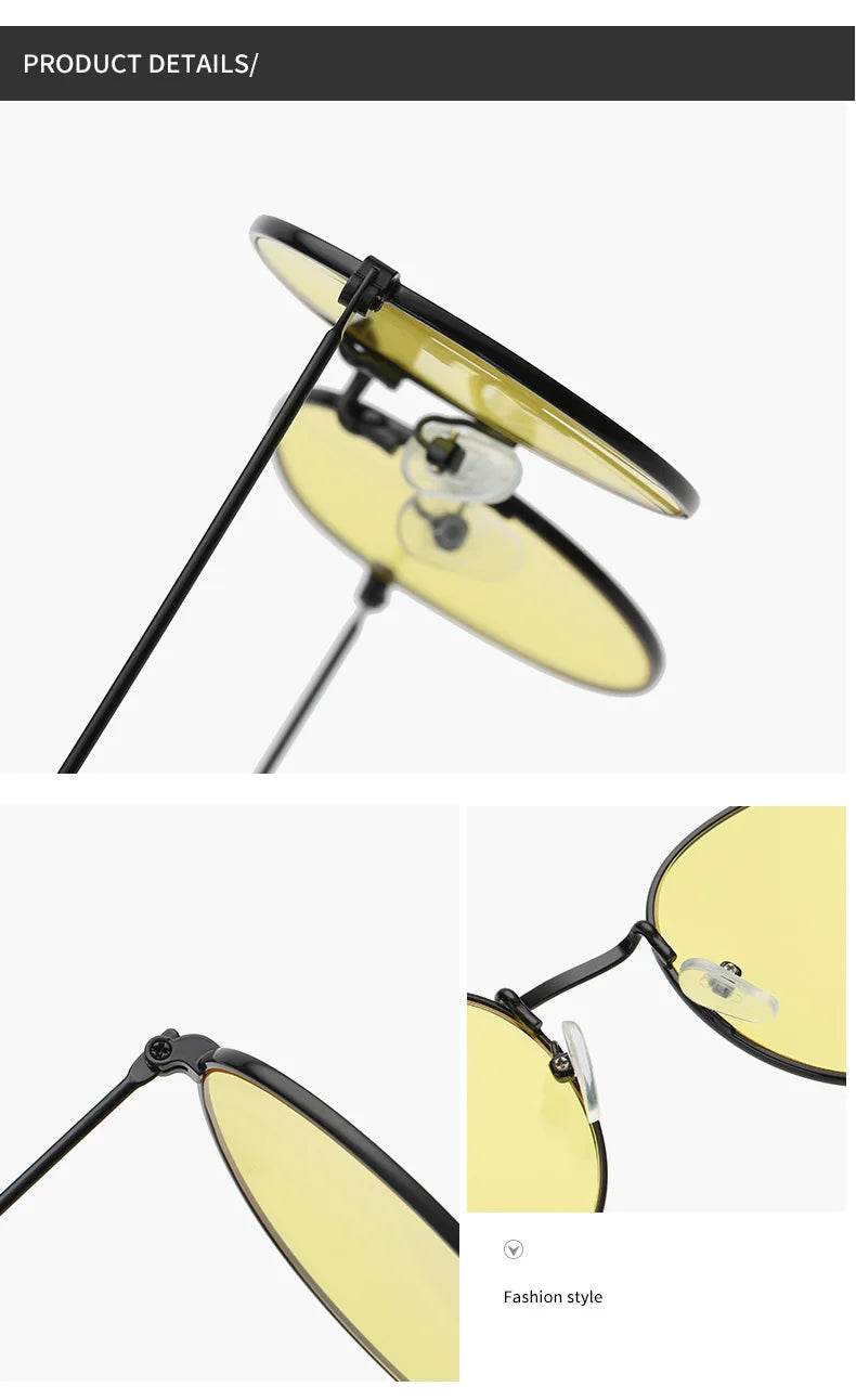 Gafas de sol redondas retro - Kamivashop