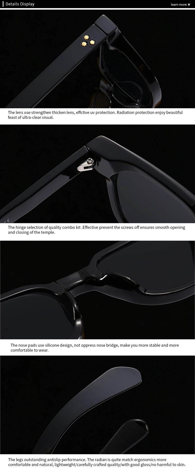 Gafas estilo retro unisex - Kamivashop