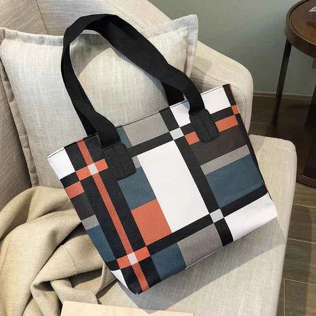 Bolso a cuadros - Kamivashop