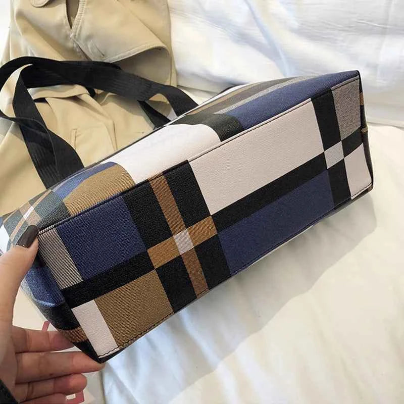 Bolso a cuadros - Kamivashop