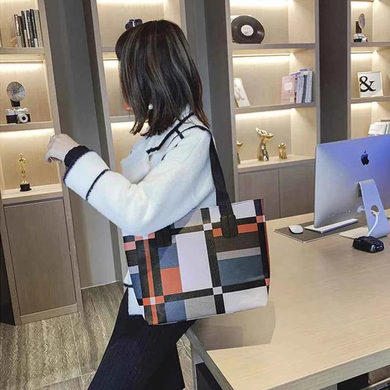 Bolso a cuadros - Kamivashop