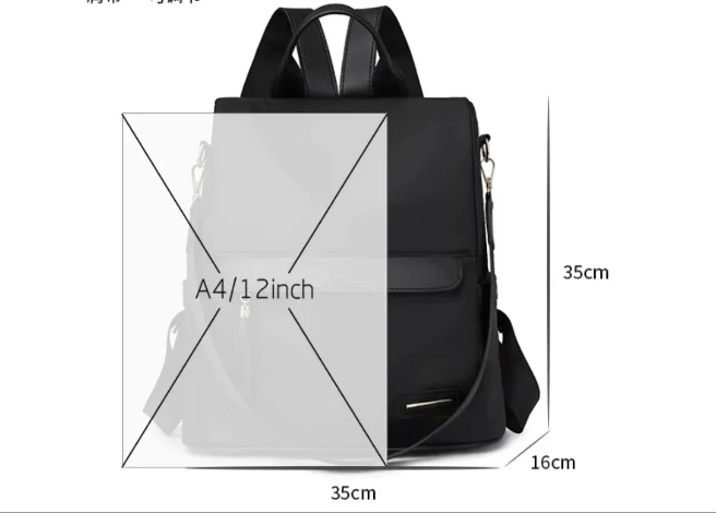 Mochila para mujer de tela Oxford