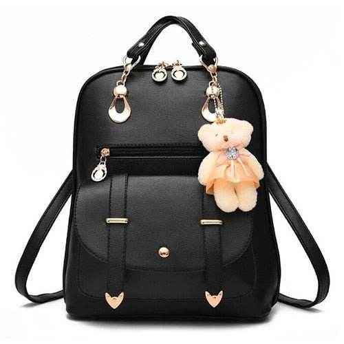 Mochila con decoración de correas - Kamivashop