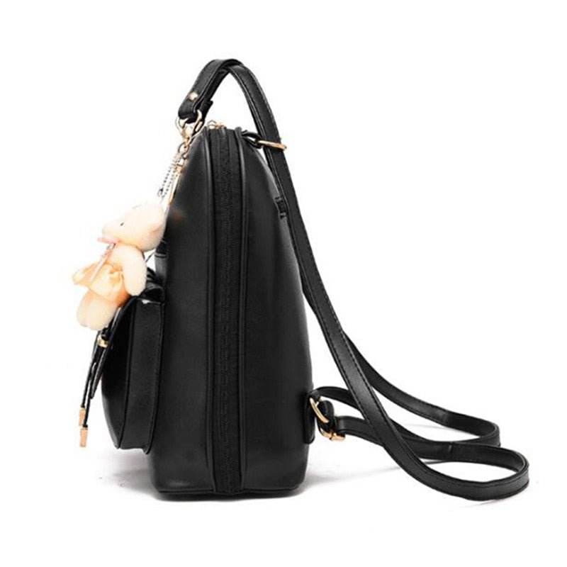 Mochila con decoración de correas - Kamivashop