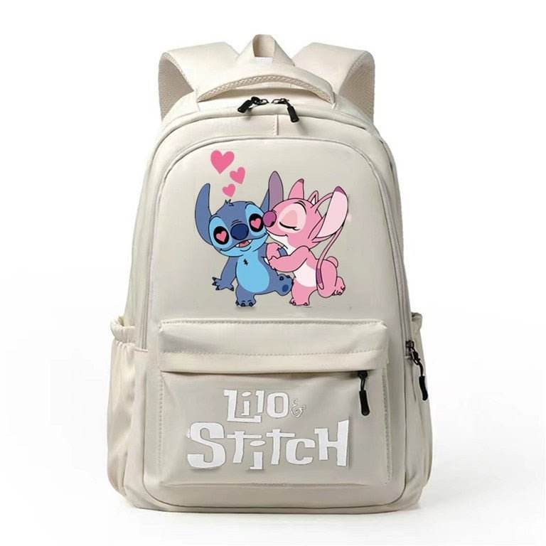 Mochila escolar de Stitch en color solido - Kamivashop