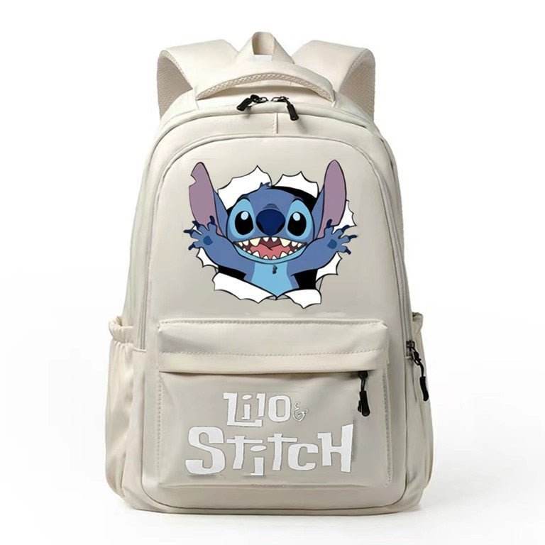 Mochila escolar de Stitch en color solido - Kamivashop