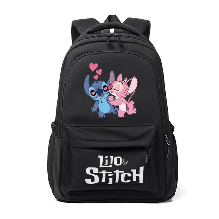 Mochila escolar de Stitch en color solido - Kamivashop