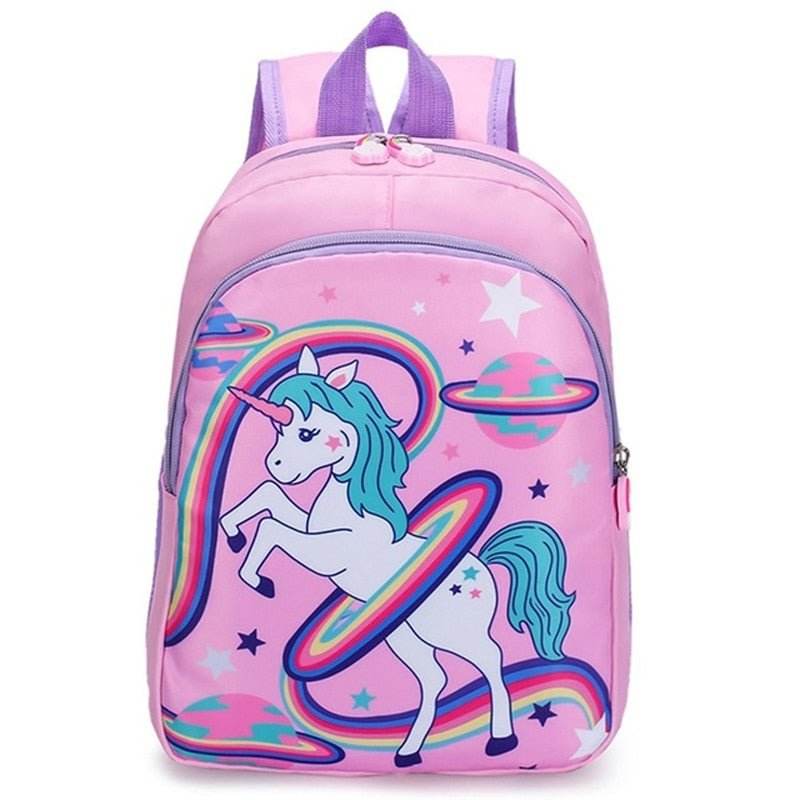Mochila escolar diseño unicornio - Kamivashop