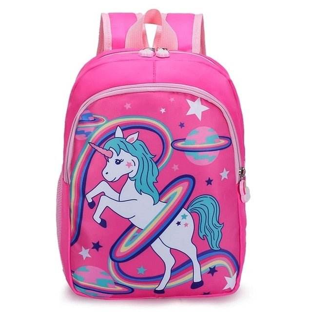 Mochila escolar diseño unicornio - Kamivashop
