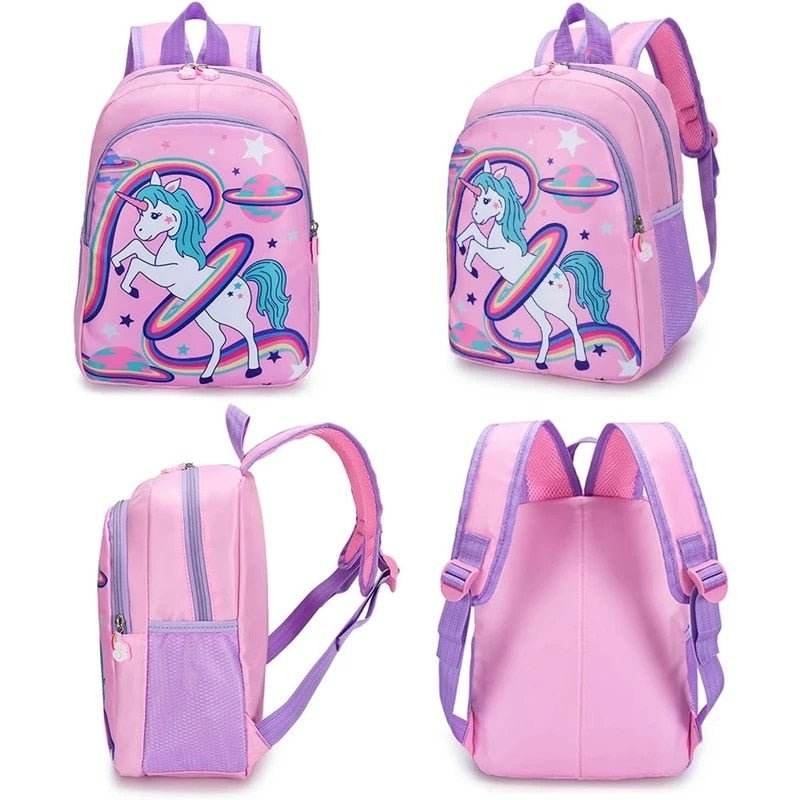 Mochila escolar diseño unicornio - Kamivashop