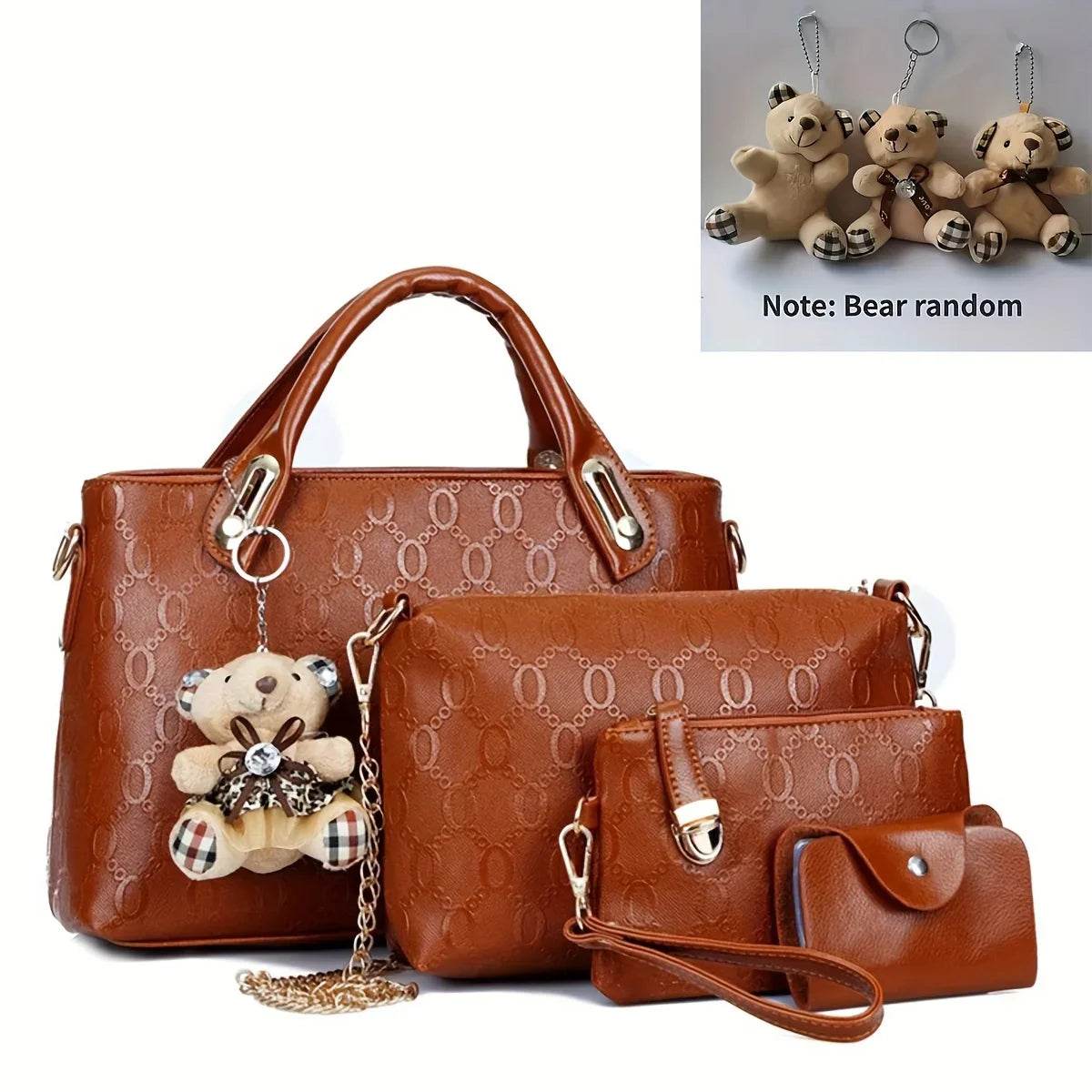 Conjunto de bolso 4 piezas - Kamivashop