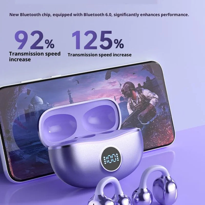 Auriculares Bluetooth Sony OWS con Clip para Deportes y Gaming