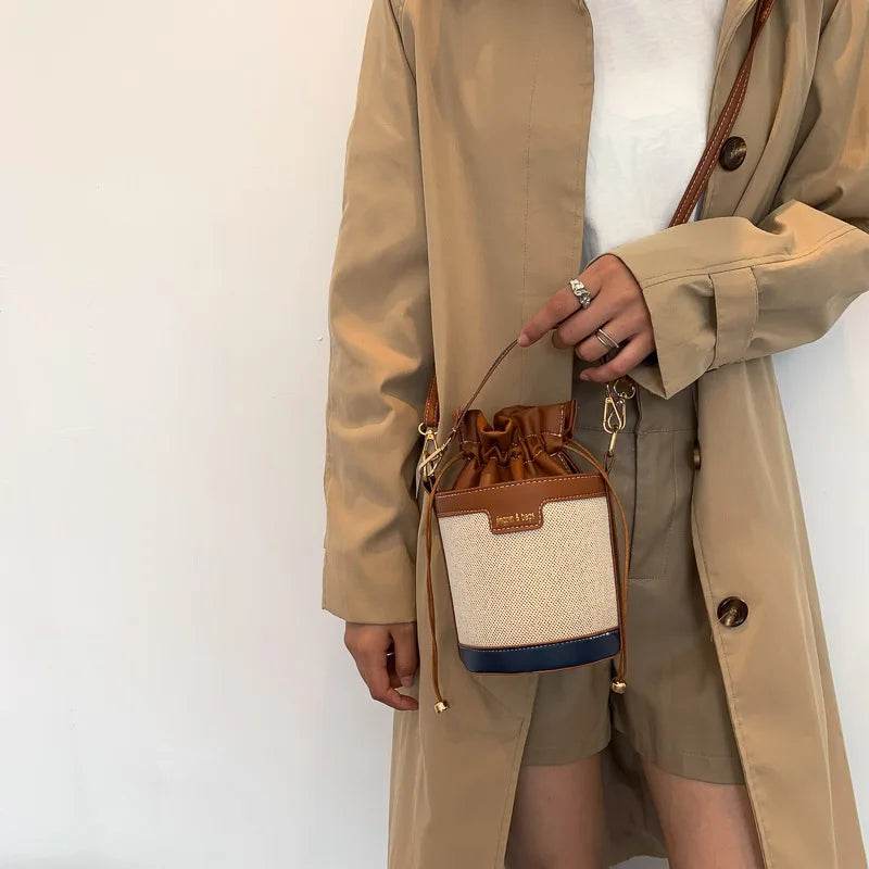 Bolso en forma de cilindro - Kamivashop