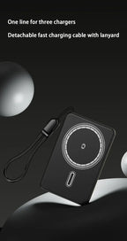 Power Bank Magnético Inalámbrico PD 22.5W – Carga Rápida para iPhone y Samsung