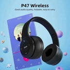 Auriculares Bluetooth P47 5.0 Plegables con Cancelación de Ruido