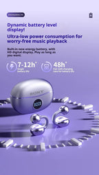 Auriculares Bluetooth Sony OWS con Clip para Deportes y Gaming