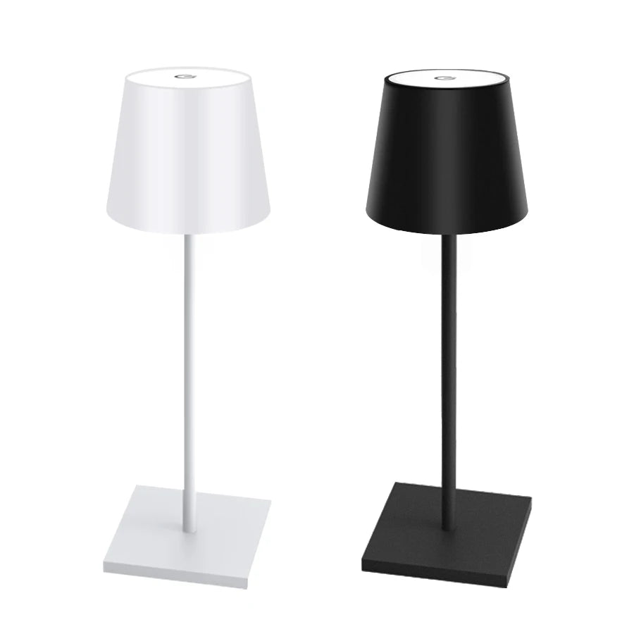 Lámpara de Mesa LED Recargable Táctil con Luz Regulable
