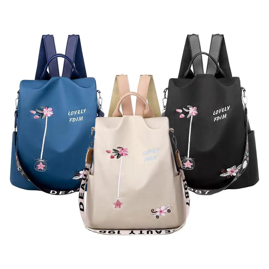 Mochila floral kamivashop